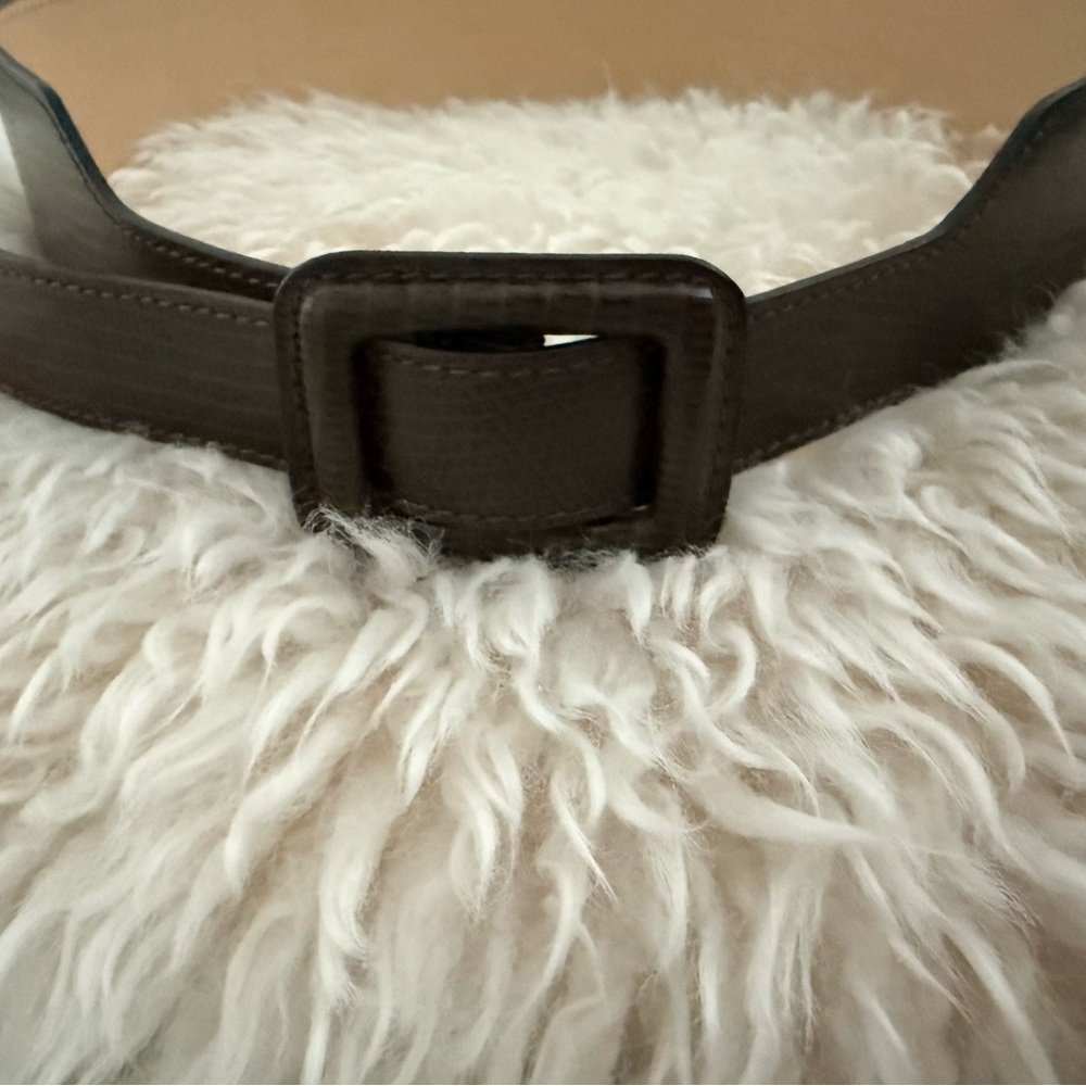 Brown Textured Belt